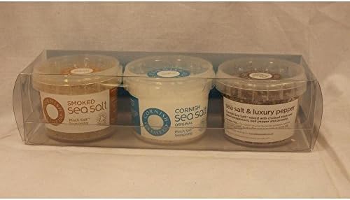 Cornish Sea Salt Combi Pack (Chilli, Onion & Garlic or Original, Salt & Pepper & Smoked)) (Original & Salt and Pepper & Smoked)