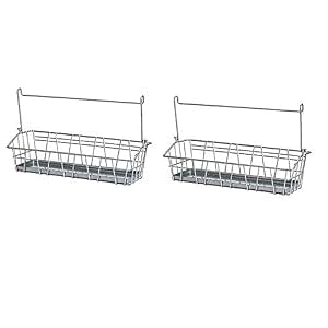Panier Métallique Pour L'Organisation, Rangement En Fil Suspension