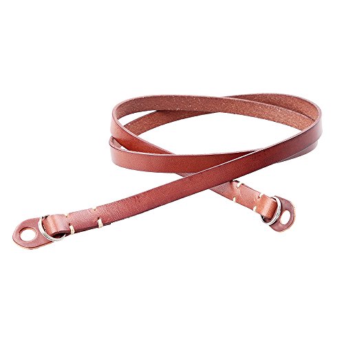 CANPIS Bandouli  re   Sangle de cou   Sangle d Epaule Amovible pour tous les Appareils Photo DSLR Leica Canon Nikon Sony Olympus Pentax Fujifilm etc  Marron 