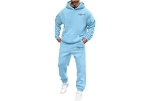 shownicer Survêtement Homme à Capuche Ensemble Jogging 2 Pièces Track Suit Sweat Hoodies et Pantalon Manches Longues Ample et Confortable Combinaison de Sport