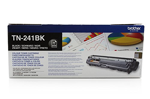 Brother original Toner TN-241BK NEU TN 241 BK HL-3140cw, 3150CDW, 3170CDW, MFC 9140CDN, 9330CDW, 9340CDW, DCP-9020CDW