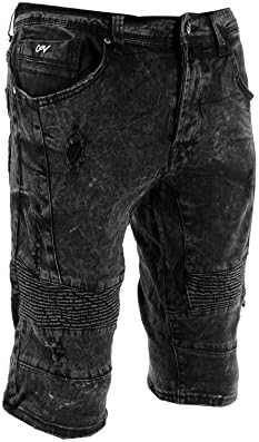 Gov Denim Men's Shorts -  Black - S