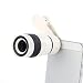 Produktbild myfei Optische Handy Kamera Objektiv, Universal Clip 8 x Zoom Handy Teleskop Objektiv Teleobjektiv Externe Smartphone Kamera Objektiv für iPhone, HTC, Sony, Samsung, Smart Phone, iPad, Android