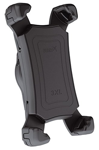 Bury 3XL universal System 9 charging cradle / Ladehalterung fÃ¼r groÃŸe Smartphones bis 168mm inkl. telebox KFZ USB Ladestecker