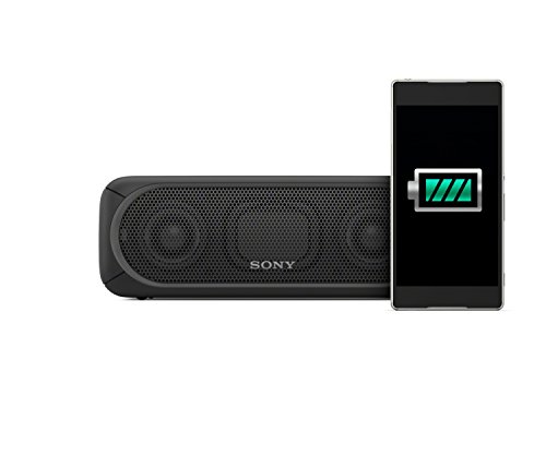 Sony SRS-XB30B - Altavoz inal  mbrico port  til  Bluetooth  NFC  Extra Bass  24h de bater  a  Wireless Party Chain  luz Lineal  Flash estrobosc  pico  Color Negro