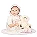 Produktbild LVYE1 Spielzeugpuppe Simulation Baby Mädchen Spielzeug Frühes Bildungspuzzle Geburtstagsgeschenk Feiertagsgeschenke Familienaktivität Rollenspiele