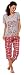 Zeta Ville - Women's Maternity Nursing Pyjamas Soft Jersey Cartoon Print - 191c (Red, UK 10/12, L)