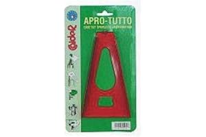 Calder 0410 Aprotutto, Ferro COLORATO, Argento, 17.5x9x1 cm