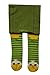 Weri Spezials Unisex-Baby Terry Sole ABS Duckling Tights 12-18 Months Green
