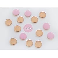 Magneten Set rosa rosegold Herr Fuchs 8 Stück