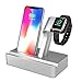 Produktbild X-DODD Apple Watch Ständer Ständer Ladegerät Dock Ladegerät Cradle Halter Halterung Armbanduhr Ständer für Apple iPhone 5/5S/5 C/6/6 Plus/6S/6S Plus/7/7 Plus für iWatch Apple Armbanduhr