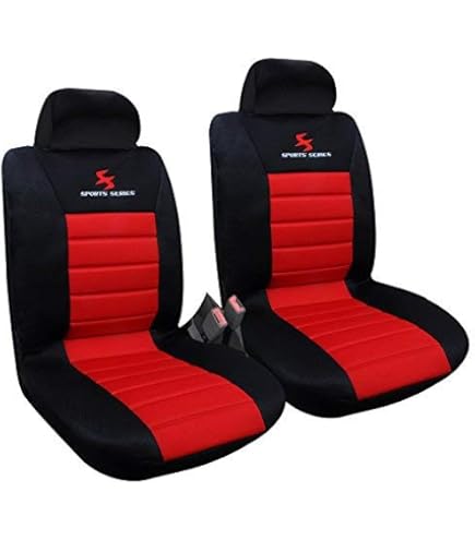 ItZza Cuir Ensembles De Housses Siège Pour Fiat Panda/Panda 4×4/Panda Van/Panda Sport/Panda 100HP/Panda Cross/Panda Climbing Car Seat Cover Coutume Protection Interieur Accessoires,BlackRed