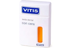 DENTAID Pack Vitis seda dental con cera 2x50 m