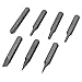 Produktbild Nrpfell 7 Stueck 1/8 Zoll Sechskantschaft S2 Stahl Magnetische Schraubendreher Bits Set Phillips Schlitz Torx Hex fuer ES120 ES121 Akkuschrauber (ES-B7 Bit Set)