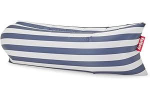 Fatboy® Lamzac 3.0 Poltrona ad aria Blu | Divano/Sacca/Letto gonfiabile portatile | 200 x 90 x 50 cm