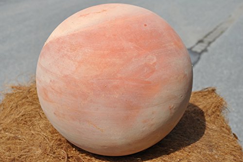Terracottakugel mit einem Durchmesser von 30cm.Sehr hübsche Dekoration für Garten.Beet und Terrasse.