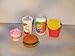 Produktbild Authentic Iwako Japanese Take Apart Puzzle Erasers Hamburger, Orange Juice, Milk Shake and Sherbet - Great for Party Favors, Christmas Stockings Stuffers, Basket Fillers! by Iwako, Japan.