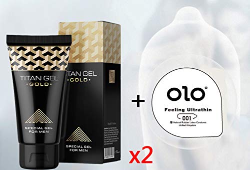 Preisvergleich Produktbild Hendel Titan Gel Gold x2 and OLO Nature Rubber