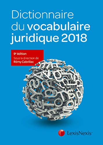 Télécharger Dictionnaire du vocabulaire juridique 2018 PDF