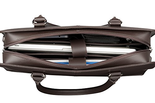 Su.B 13” 14” professionelle Design Damen Laptoptasche, echtes Leder – Made in Italy - 3