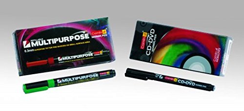 Camlin Kokuyo CD - DVD Marker Pen, Green