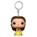 Funko Pop llavero Bella con vestido amarillo (Bella y Bestia)