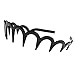 Zigzag Toothed Hairband for Men and Women