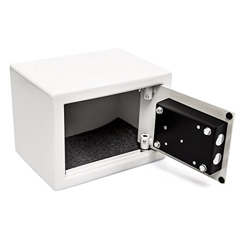 Relaxdays 10010086 - Caja fuerte empotrable  acero 