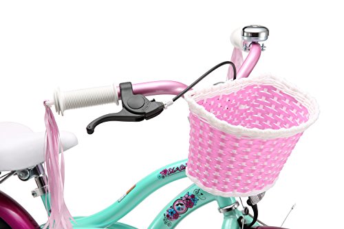 BIKESTAR® Premium Design Kinderfahrrad für coole Kids ab 4 Jahren ★ 16er Deluxe Cruiser Edition ★ Pepper Mint - 7