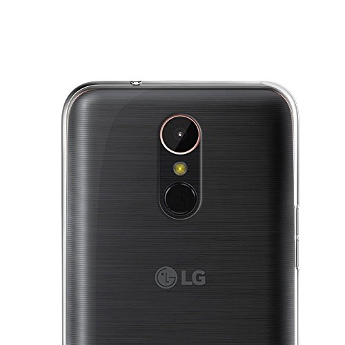 LG K10 2017 Hülle Case, Elekin LG K10 2017 Plus Case silikon Hülle Crystal Clear Premium Durchsichtig Handyhülle Backcover Durchsichtig hülle Transparent Case Schutzhüllen TPU Case für LG K10 2017 - 5