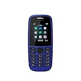 Nokia 105 (2019 edition) 1.77-Inch UK SIM Free Feature Phone (Single SIM) - Blue