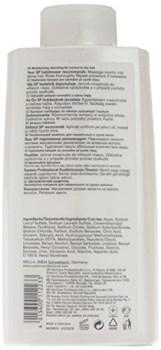 Wella SP System Professional Care Hydrate Shampoo, 1er Pack (1 x 1 l) - 2