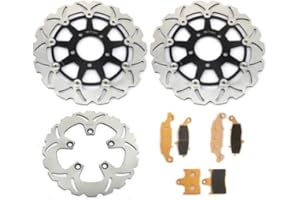 TARAZON pour Suzuki GSF 650 Bandit 2005 2006 Disques de Frein Avant Arrière et Plaquettes