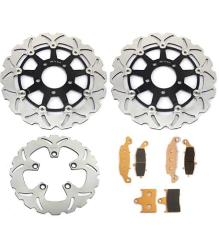 TARAZON Disques De Frein Avant 290mm Wave - Lot De 2 Pour Suzuki SV 650 ABS 2007-2021, Gladius 650 ABS & Bandit
