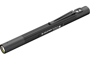 Ledlenser P4R Work LED-pennlampa för verkstäder och hantverkare, laddningsbar med litiumbatteri, 170 lumen, fokuserbar, ljusr