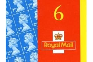 6 x 2nd Class Standard Stamps Royal Mail Post Office