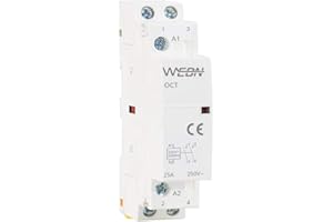 WEBN OCT-25 Series 2P16A/20A/25A Automatic AC Contactor Home Contactor 220V/230V 50/60Hz Contact Rail Din Contactor,