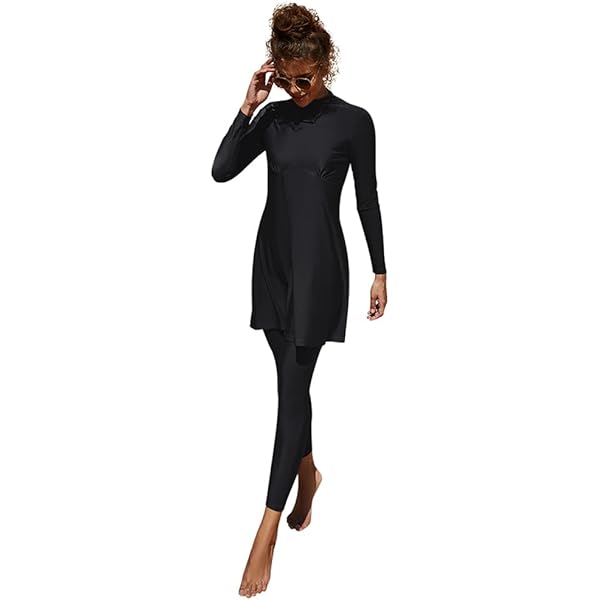 Rash Guard Manica Corta Da Donna - Costume Intero Modesto Con Protezione UPF 50+ - Leggero Ed Elasticizzato - Taglie Forti Dalla XS Alla 5XL