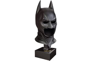 The Noble Collection DC The Dark Knight Special Edition kåpa – 53 cm (21 tum) full storlek Batman display kåpa – officiellt l