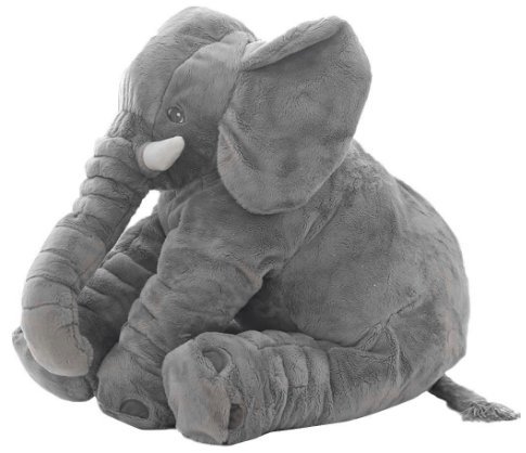 ZEARO Baby-weiches Plüsch-Elefant Schlafkissen Kids Lendenkissen Spielzeug 2 Sizes - 5