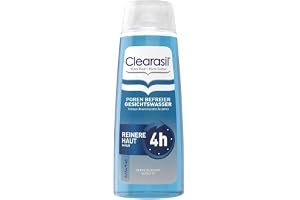Clearasil Porer frigör ansiktsvatten – för rengöring av porerna och för synligt renare hud i ansiktet – 1 x 200 ml