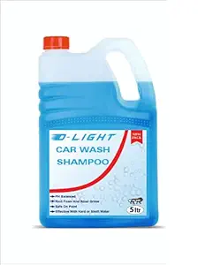 DLight Premium car wash shampoo Car Washing Liquid (5000 ml)