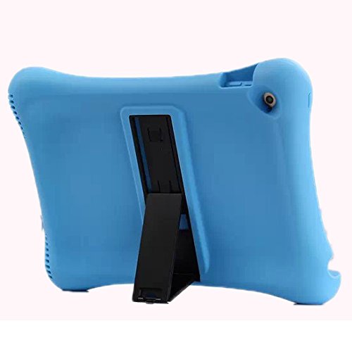 NEWSTYLE Apple iPad Air 2 Kinderfreundliche Silikon Hülle Schutzhülle Tasche Case für iPad Air 2 / iPad 6 / iPad 9.7 2017 (9,7 Zoll) (blau) - 2