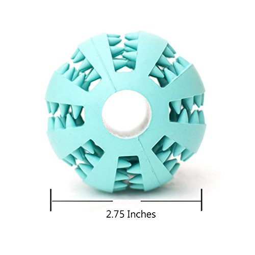 Pet-Dog-Toy-Ball-Nature-Rubber-Bouncy-Toy-Ball-for-Dogs-Dog-Food-Treat-Feeder-Tooth-Cleaning-Ball-for-Pet-Training-Playing-Chewing-Bite-Resistant-Pet-Exercise-Game-Ball
