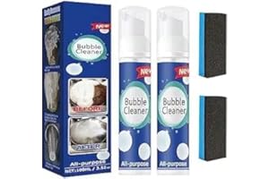 HICWX Bubble Cleaner Foam Spray,Kitchen Cleaner Spray,Kitchen Degreaser Spray,Kitchen Spray Heavy Dirty,Foam Drain Cleaner,Microwave Cleaner,All Purpose Rinse Free Cleaning Spray,Deep Fat Fryer Cleane