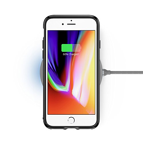 iPhone 7 Plus / iPhone 8 Plus Case, Ringke [AIR PRISM] 3D Contemporary Design Chic Slim Geometric Stylish Pattern Flexible Full-body Textured Protective TPU Drop Resistant Cover For Apple iPhone 7 Plus â€“ Ink Black