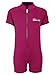 Two Bare Feet Classic Baby Wetsuit - Neoprene Swimsuit Ages 0 - 48 months (2XS (0-6 months), Raspberry)