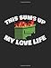 Produktbild This Sums Up My Love Life: Composition Notebook Journal, 8.5 x 11 Large, 120 Pages College Ruled (Back To School Journal)