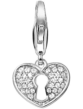Esprit Damen-Charm 925 Sterling Silber rhodiniert ESCH91502A000