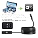 Produktbild 8MM Wireless Universal WiFi Endoskop Kamera 2M / 5M Kabel 6LED Einstellbare Wasserdichte Endoskop-Schlange für iPhone usw. Schwarz 8MM & WiFi & 2M